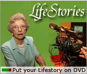 Put your elderly loved one's life story on DVD today for future generations to share.